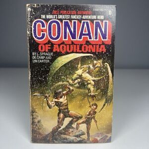 Conan of Aquilonia #11 L. Sprague De Camp, Lin Carter Ace Vintage Paperback 1977